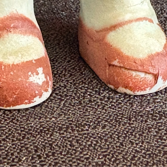 Porcelain Bisque 6.75” Doll With Jointed Shoulders, Japan - 1930's - Picture 8 of 10